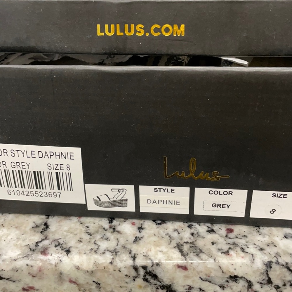 BRAND NEW never been worn platform sandals!